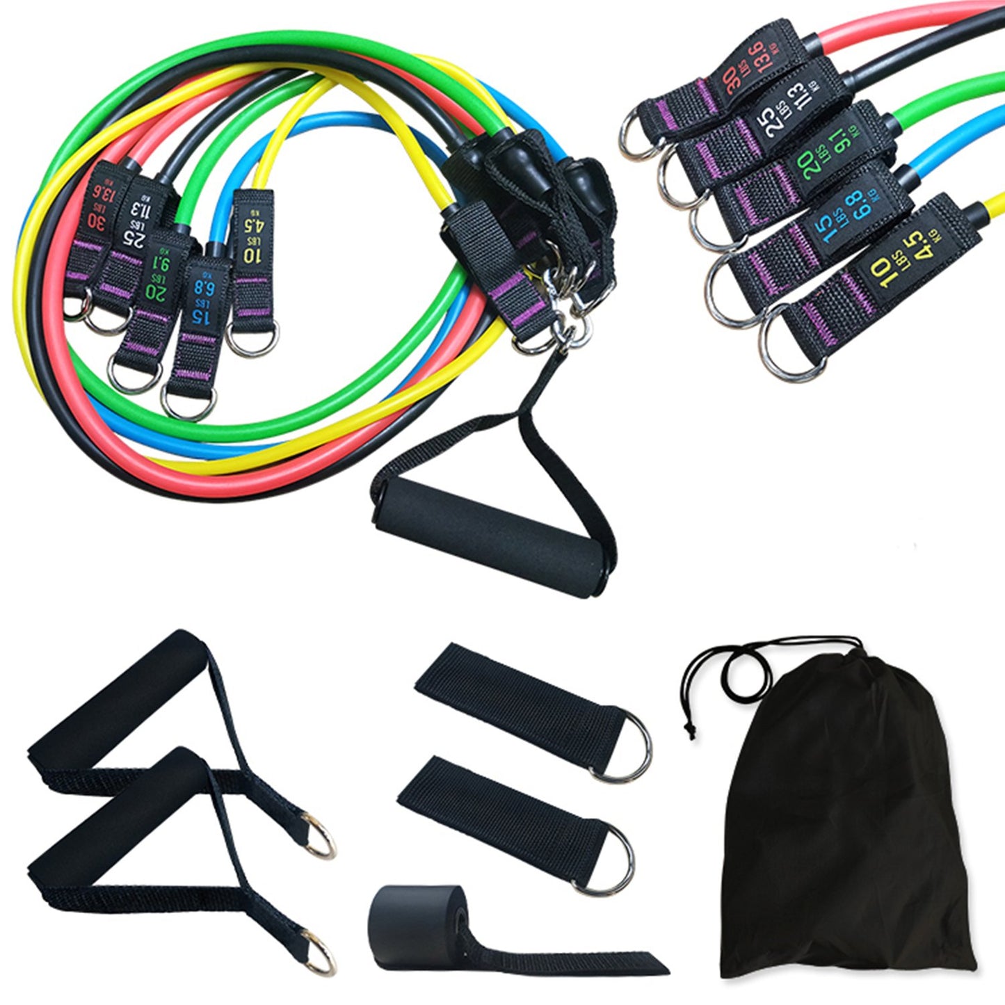 BeatxBox - Set of 5 Resistance Band