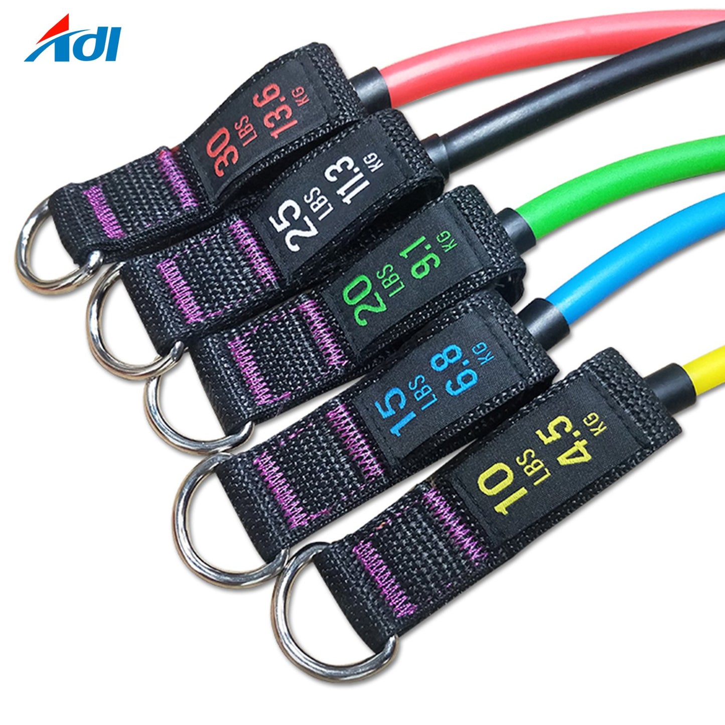 BeatxBox - Set of 5 Resistance Band